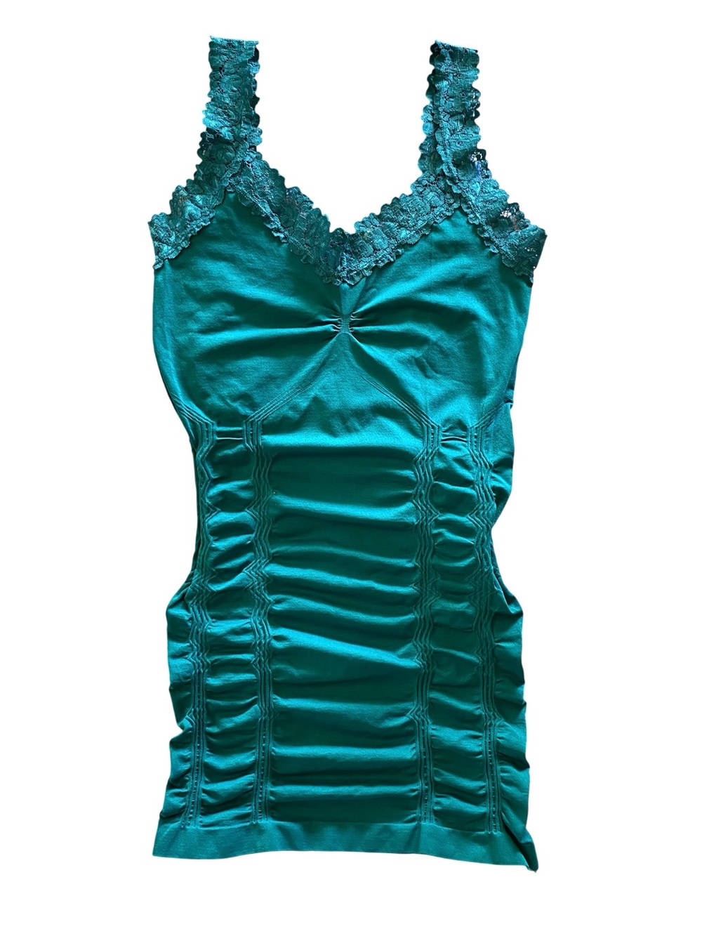 Y2K Tank Top Lace Whimsigoth Cami Fairycore Layering Stretch Fitted Vintage S